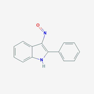 molecular formula C14H10N2O B187040 3-nitroso-2-phenyl-1H-indole CAS No. 784-45-2