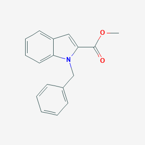 molecular formula C17H15NO2 B187041 methyl 1-benzyl-1H-indole-2-carboxylate CAS No. 81787-92-0