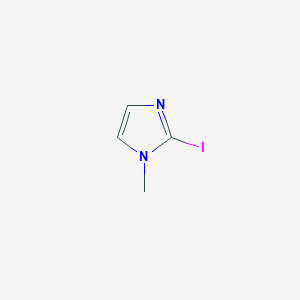 molecular formula C4H5IN2 B187052 2-iodo-1-methyl-1H-imidazole CAS No. 37067-95-1
