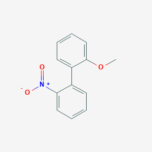 molecular formula C13H11NO3 B187055 1,1'-Biphenyl, 2-methoxy-2'-nitro- CAS No. 6460-92-0