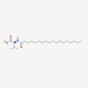 molecular formula C23H45NO3 B187058 N-十八烷酰基-缬氨酸 CAS No. 14379-32-9