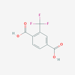 molecular formula C9H5F3O4 B187081 2-(Trifluoromethyl)terephthalic acid CAS No. 1483-47-2