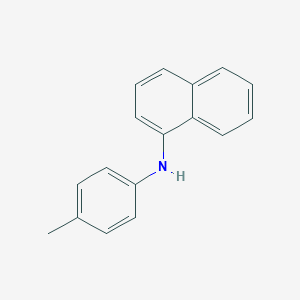 molecular formula C17H15N B187098 N-(p-Tolyl)-1-naphthylamine CAS No. 634-43-5