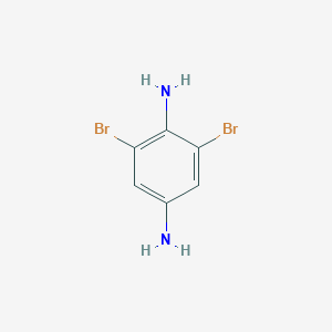 molecular formula C6H6Br2N2 B187108 2,6-Dibromobenzene-1,4-diamine CAS No. 29213-03-4