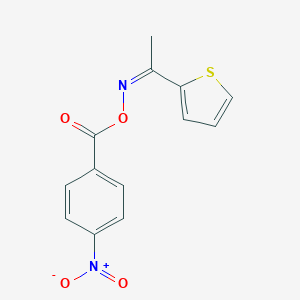 1-(2-thienyl)ethanone O-{4-nitrobenzoyl}oxime