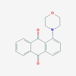 molecular formula C18H15NO3 B187122 1-Morpholin-4-yl-anthraquinone CAS No. 7114-31-0