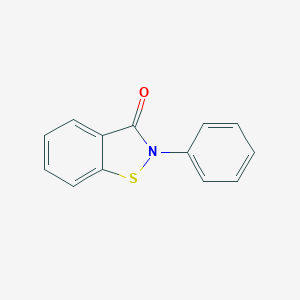 molecular formula C13H9NOS B187126 1,2-Benzisothiazol-3(2H)-one, 2-phenyl- CAS No. 2527-03-9