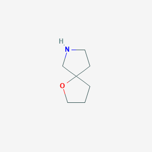 molecular formula C7H13NO B187145 1-Oxa-7-azaspiro[4.4]nonane CAS No. 176-12-5