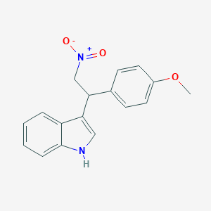 3-[1-(4-Methoxy-phenyl)-2-nitro-ethyl]-1H-indole