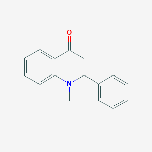 molecular formula C16H13NO B187156 1-Methyl-2-phenyl-4(1H)-quinolinone CAS No. 17182-60-4