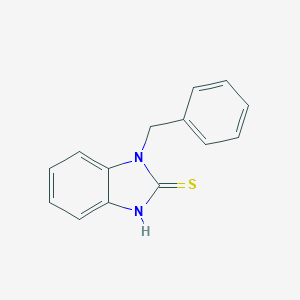 molecular formula C14H12N2S B187178 1-benzyl-1H-benzimidazole-2-thiol CAS No. 31493-51-3