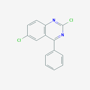 molecular formula C14H8Cl2N2 B187182 2,6-Dichloro-4-phenylquinazoline CAS No. 5185-54-6