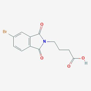 4-(5-bromo-1,3-dioxo-1,3-dihydro-2H-isoindol-2-yl)butanoic acid