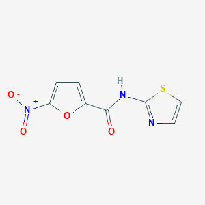 molecular formula C8H5N3O4S B187206 5-nitro-N-(1,3-thiazol-2-yl)furan-2-carboxamide CAS No. 99768-68-0