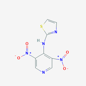 4-Pyridinamine, 3,5-dinitro-N-2-thiazolyl-