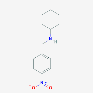 N-(4-nitrobenzyl)cyclohexanamine