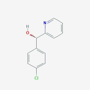 molecular formula C12H10ClNO B187232 (S)-(4-Chlorophenyl)(pyridin-2-yl)methanol CAS No. 176022-47-2