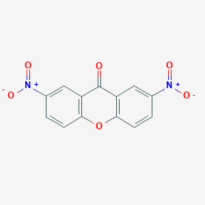 molecular formula C13H6N2O6 B187251 2,7-Dinitro-xanthen-9-one CAS No. 51792-18-8