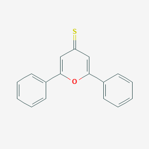 molecular formula C17H12OS B187263 2,6-Diphenylpyran-4-thione CAS No. 1029-95-4