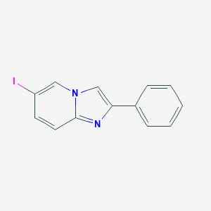molecular formula C13H9IN2 B187272 6-碘-2-苯基咪唑并[1,2-a]吡啶 CAS No. 61982-63-6