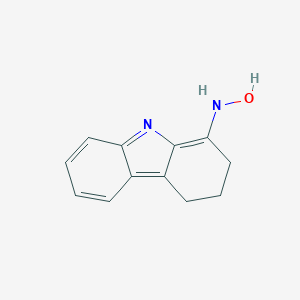 molecular formula C12H12N2O B187280 N-(2,3,4,9-tetrahydro-1H-carbazol-1-ylidene)hydroxylamine CAS No. 91391-94-5