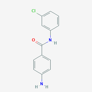 4-amino-N-(3-chlorophenyl)benzamide