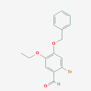 4-(Benzyloxy)-2-bromo-5-ethoxybenzaldehyde