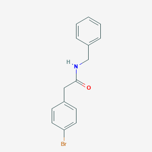 molecular formula C15H14BrNO B187292 N-benzyl-2-(4-bromophenyl)acetamide CAS No. 335398-50-0
