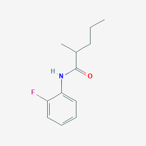 N-(2-fluorophenyl)-2-methylpentanamide
