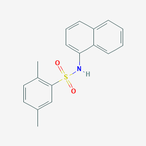 2,5-dimethyl-N-(1-naphthyl)benzenesulfonamide