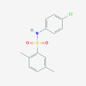 N-(4-chlorophenyl)-2,5-dimethylbenzenesulfonamide