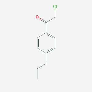 2-Chloro-1-(4-propyl-phenyl)-ethanone