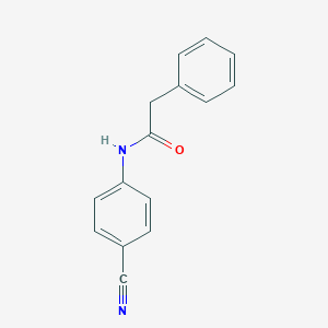molecular formula C15H12N2O B187313 N-(4-cyanophenyl)-2-phenylacetamide CAS No. 89246-38-8