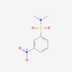 molecular formula C8H10N2O4S B187329 N,N-Dimethyl 3-nitrobenzenesulfonamide CAS No. 26199-83-7