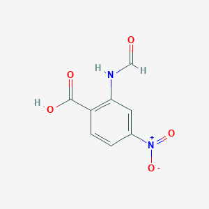 molecular formula C8H6N2O5 B187330 2-Formamido-4-nitrobenzoic acid CAS No. 199523-83-6