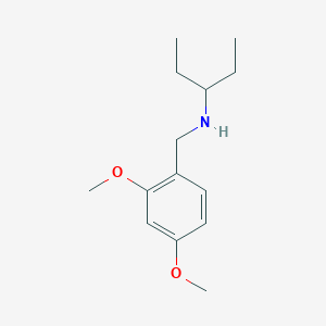 (2,4-Dimethoxybenzyl)(1-ethylpropyl)amine