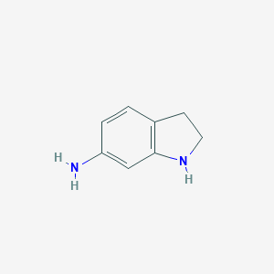 molecular formula C8H10N2 B187345 Indolin-6-amine CAS No. 15918-79-3