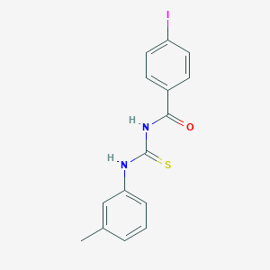 4-iodo-N-[(3-methylphenyl)carbamothioyl]benzamide