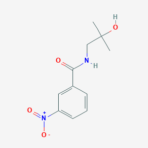 N-(2-hydroxy-2-methylpropyl)-3-nitrobenzamide