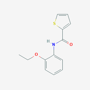 molecular formula C13H13NO2S B187372 N-(2-ethoxyphenyl)thiophene-2-carboxamide CAS No. 5347-76-2