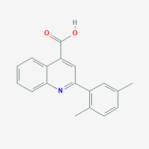 2-(2,5-Dimethylphenyl)quinoline-4-carboxylic acid