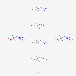molecular formula C36H72N6O6Tc B018738 Technetium (99mTc) sestamibi CAS No. 109581-73-9