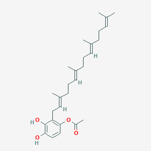 molecular formula C28H40O4 B018739 苏菌素 CAS No. 103538-03-0