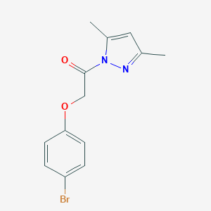 2-(4-Bromophenoxy)-1-(3,5-dimethylpyrazol-1-yl)ethanone
