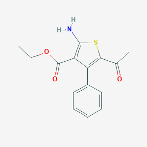 Ethyl 5-acetyl-2-amino-4-phenylthiophene-3-carboxylate