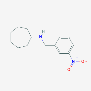 N-(3-nitrobenzyl)cycloheptanamine