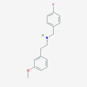 (4-Fluorobenzyl)[2-(3-methoxyphenyl)ethyl]amine