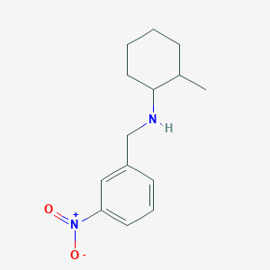 2-methyl-N-(3-nitrobenzyl)cyclohexanamine