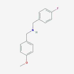 (4-Fluoro-benzyl)-(4-methoxy-benzyl)-amine