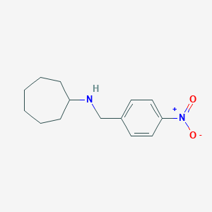 molecular formula C14H20N2O2 B187447 N-(4-nitrobenzyl)cycloheptanamine CAS No. 355814-18-5